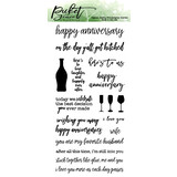 Picket Fence Studios Ways To Say Happy Annivesary Clear Stamps (S-134)