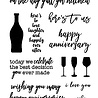 Picket Fence Studios Ways To Say Happy Annivesary Clear Stamps (S-134) Picket Fence Studios Ways To Say Happy Annivesary Clear Stamps (S-134)