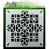 Picket Fence Studios Scrolls Stencil (SC-155)