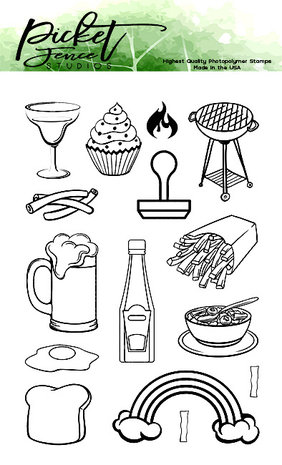 Picket Fence Studios You Are Icons Clear Stamps (T-103)