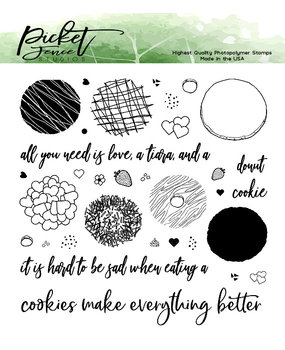 Picket Fence Studios Cookie or Donut? Clear Stamps (T-104) Picket Fence Studios Cookie or Donut? Clear Stamps (T-104)