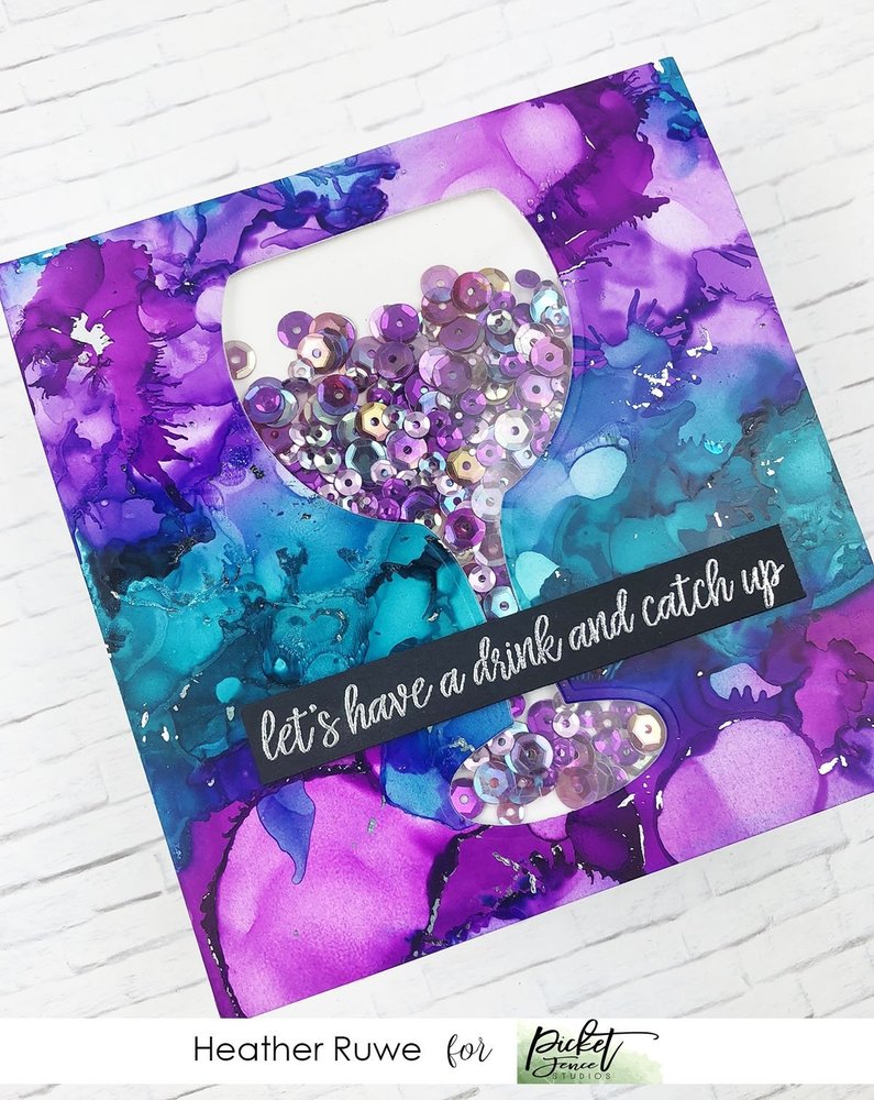 Picket Fence Studios Wine Glass Die (PFSD-101) Picket Fence Studios Wine Glass Die (PFSD-101)