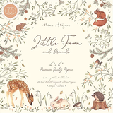 Craft Consortium Little Fawn & Friends 6x6 Inch Paper Pad (CCPPAD008B)