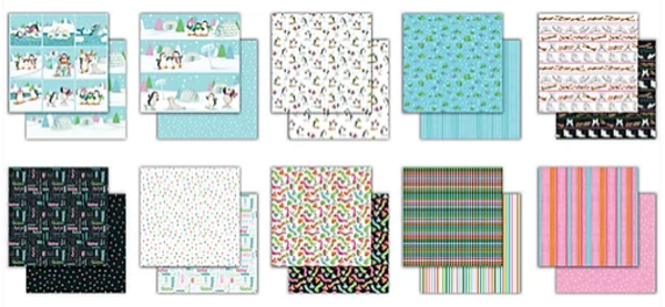 Craft Consortium Polar Playtime 6x6 Inch Paper Pad (CCPPAD014B)