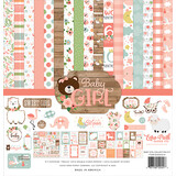 Echo Park Baby Girl 12x12 Inch Collection Kit (BAG202016)