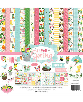 Echo Park I Love Spring 6x6 Inch Paper Pad (LSP204023)