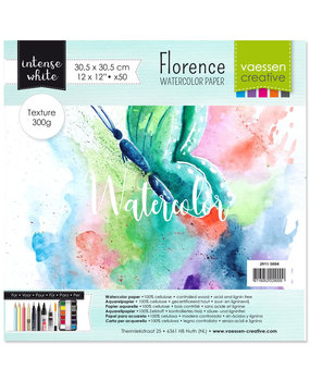 Vaessen Creative Florance Texture Intense Aquarelpapier 12x12 Inch 50pcs (2911-5004) Vaessen Creative Florance Texture Intense Aquarelpapier 12x12 Inch 50pcs (2911-5004)