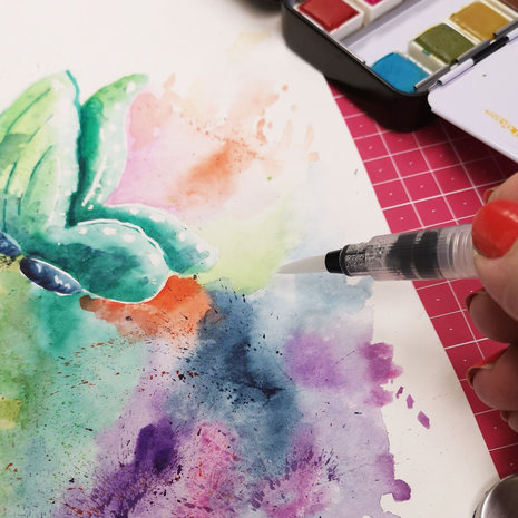 Vaessen Creative Florance Texture Intense Aquarelpapier A6 100pcs (2911-5001)