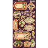 Graphic 45 Fruit & Flora Chipboard (4502002)