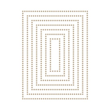 Spellbinders Essential Glimmer Rectangles Hot Foil Plates (GLP-152) Spellbinders Essential Glimmer Rectangles Hot Foil Plates (GLP-152)