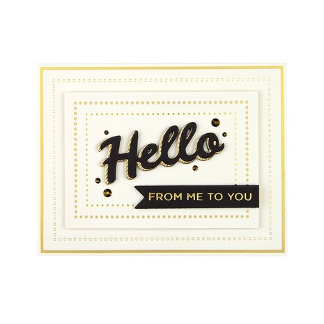 Spellbinders Essential Glimmer Rectangles Hot Foil Plates (GLP-152) Spellbinders Essential Glimmer Rectangles Hot Foil Plates (GLP-152)