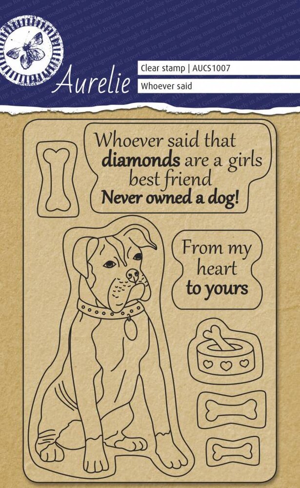 Aurelie Whoever Said Clear Stamps (AUCS1007) Aurelie Whoever Said Clear Stamps (AUCS1007)