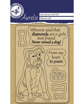 Aurelie Whoever Said Clear Stamps (AUCS1007)