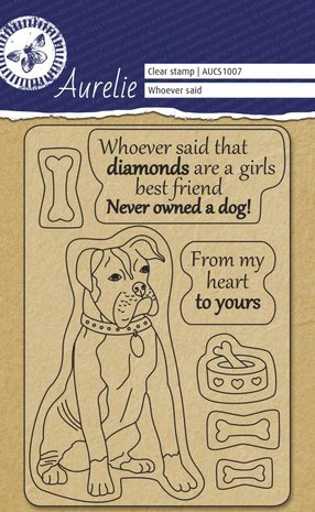 Aurelie Whoever Said Clear Stamps (AUCS1007) Aurelie Whoever Said Clear Stamps (AUCS1007)