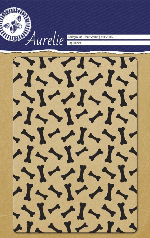 Aurelie Dog Bones Background Clear Stamp (AUCS1009) Aurelie Dog Bones Background Clear Stamp (AUCS1009)