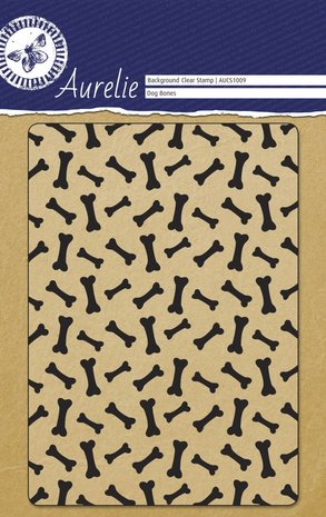Aurelie Dog Bones Background Clear Stamp (AUCS1009) Aurelie Dog Bones Background Clear Stamp (AUCS1009)