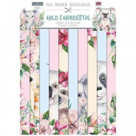 The Paper Boutique Wild & Wonderful Insert Collection (PAPS1037)