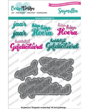 Carlijn Design Snijmal Elegante Verjaardag (CDSN-0041) Carlijn Design Snijmal Elegante Verjaardag (CDSN-0041)