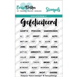 Carlijn Design Clear Stamps Extra Tekstjes (CDST0045)