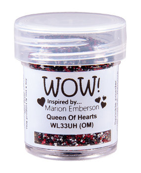 WOW! Queen of Hearts Embossing Powder (WL33UH) WOW! Queen of Hearts Embossing Powder (WL33UH)