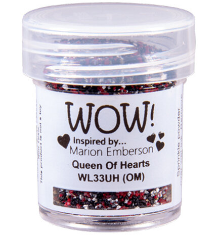 WOW! Queen of Hearts Embossing Powder (WL33UH) WOW! Queen of Hearts Embossing Powder (WL33UH)
