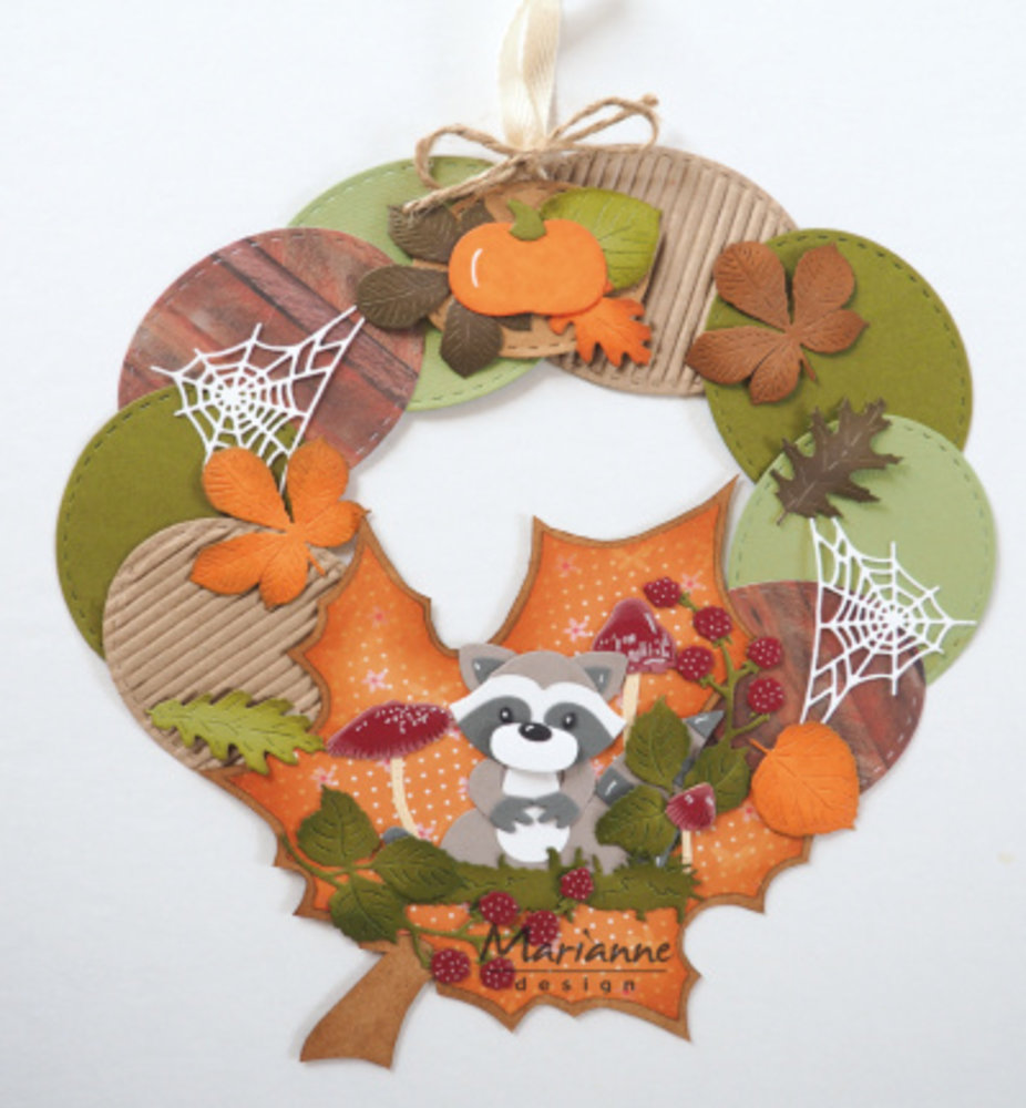 Marianne Design Masking Stencil Autumn Leaves (PS8014) Marianne Design Masking Stencil Autumn Leaves (PS8014)