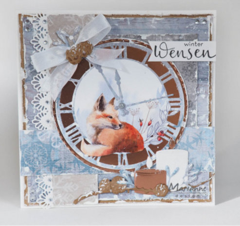 Marianne Design Creatable Clock (LR0636) Marianne Design Creatable Clock (LR0636)