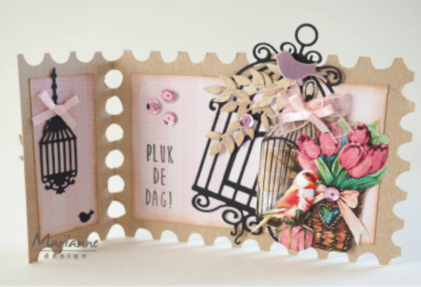Marianne Design Creatable Birdcage (Set) (LR0640) Marianne Design Creatable Birdcage (Set) (LR0640)