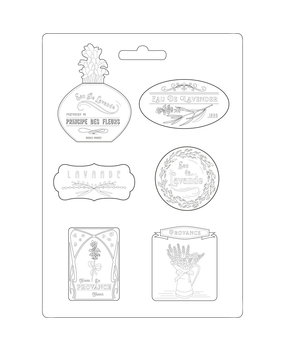 Stamperia Soft Maxi Mould Lavender (K3PTA467)* Stamperia Soft Maxi Mould Lavender (K3PTA467)*