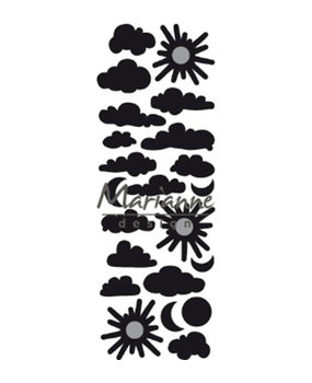 Marianne Design Craftable Punch Die Clouds (CR1459) Marianne Design Craftable Punch Die Clouds (CR1459)