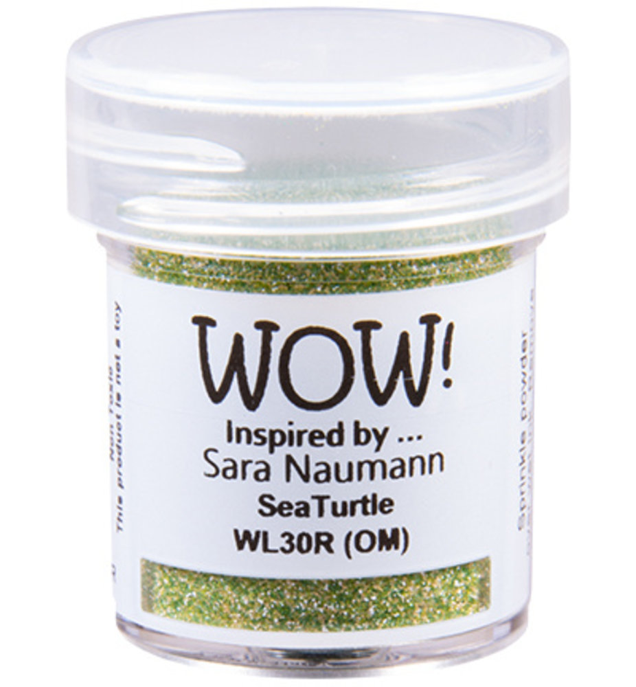 WOW! Sea Turtle Embossing Powder (WL30X) WOW! Sea Turtle Embossing Powder (WL30X)