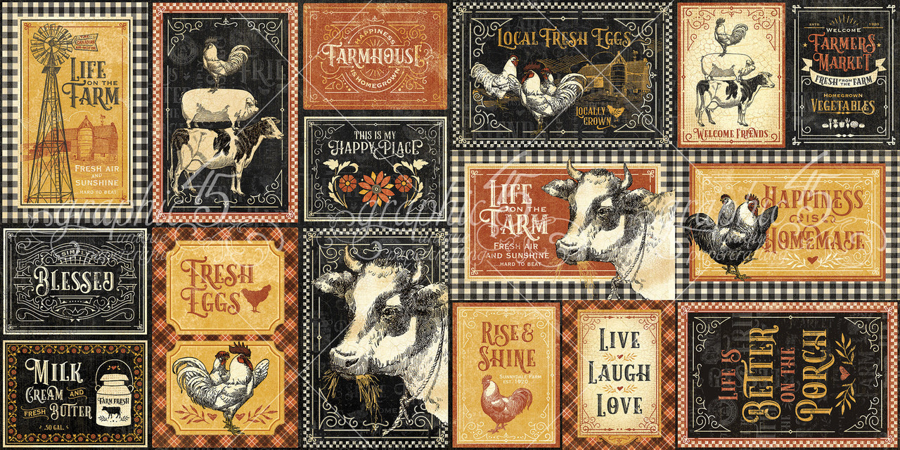 Graphic 45 Farmhouse Journaling & Ephemera Cards (4502063) Graphic 45 Farmhouse Journaling & Ephemera Cards (4502063)