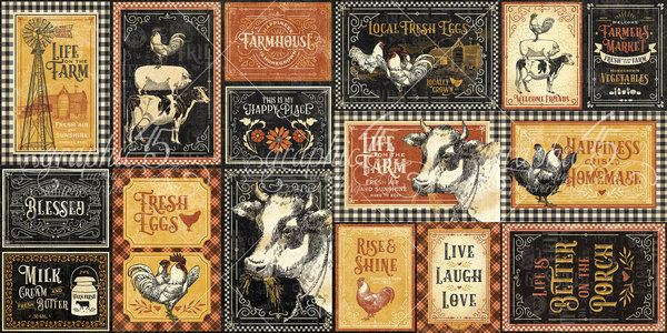 Graphic 45 Farmhouse Journaling & Ephemera Cards (4502063) Graphic 45 Farmhouse Journaling & Ephemera Cards (4502063)