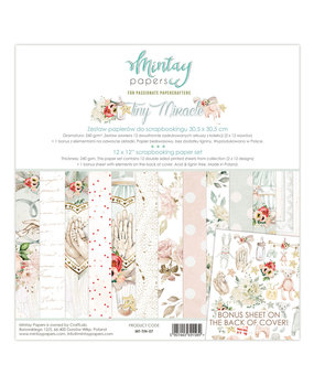 Mintay Tiny Miracle 12x12 Inch Scrapbooking Paper Set (MT-TIN-07) Mintay Tiny Miracle 12x12 Inch Scrapbooking Paper Set (MT-TIN-07)
