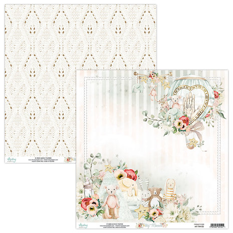 Mintay Tiny Miracle 12x12 Inch Scrapbooking Paper Set (MT-TIN-07) Mintay Tiny Miracle 12x12 Inch Scrapbooking Paper Set (MT-TIN-07)