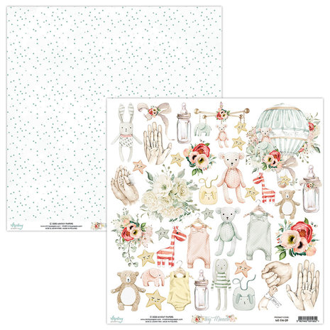 Mintay Tiny Miracle 12x12 Inch Scrapbooking Paper Set (MT-TIN-07) Mintay Tiny Miracle 12x12 Inch Scrapbooking Paper Set (MT-TIN-07)