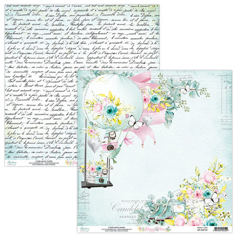 Mintay Happy Place 12x12 Inch Scrapbooking Paper Set (MT-HAP-07)