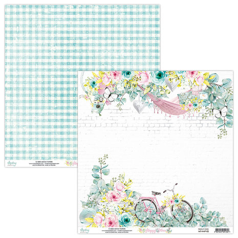 Mintay Happy Place 6x6 Inch Scrapbooking Paper Pad (MT-HAP-08) Mintay Happy Place 6x6 Inch Scrapbooking Paper Pad (MT-HAP-08)
