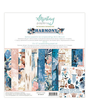 Mintay Harmony 12x12 Inch Scrapbooking Paper Set (MT-HAR-07) Mintay Harmony 12x12 Inch Scrapbooking Paper Set (MT-HAR-07)