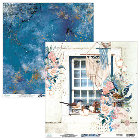 Mintay Harmony 12x12 Inch Scrapbooking Paper Set (MT-HAR-07)