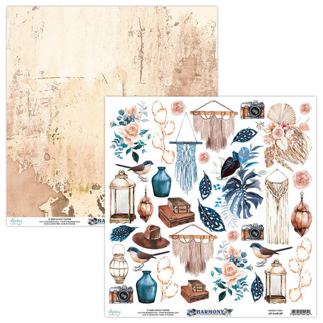 Mintay Harmony 6x6 Inch Scrapbooking Paper Pad (MT-HAR-08) Mintay Harmony 6x6 Inch Scrapbooking Paper Pad (MT-HAR-08)