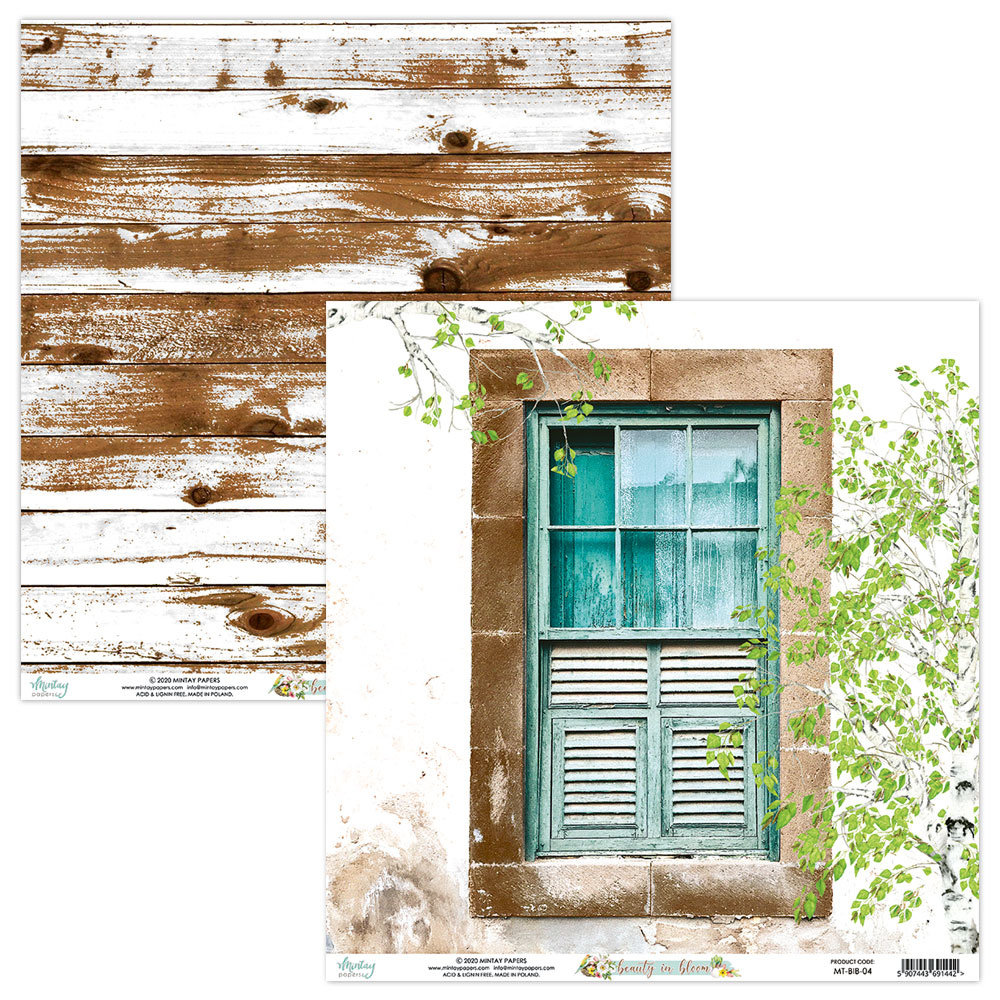 Mintay Beauty in Bloom 6x6 Inch Scrapbooking Paper Pad (MT-BIB-08) Mintay Beauty in Bloom 6x6 Inch Scrapbooking Paper Pad (MT-BIB-08)