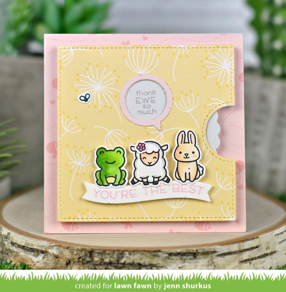 Lawn Fawn Say What? Spring Critters Clear Stamps (LF2228) Lawn Fawn Say What? Spring Critters Clear Stamps (LF2228)
