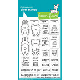 Lawn Fawn Don't Worry, Be Hoppy Clear Stamps (LF2232)