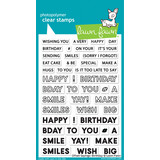 Lawn Fawn Offset Sayings: Birthday Clear Stamps (LF2235)