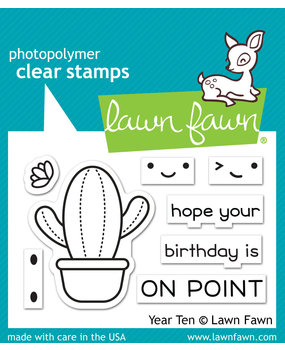 Lawn Fawn Year Ten Clear Stamps (LF2236) Lawn Fawn Year Ten Clear Stamps (LF2236)