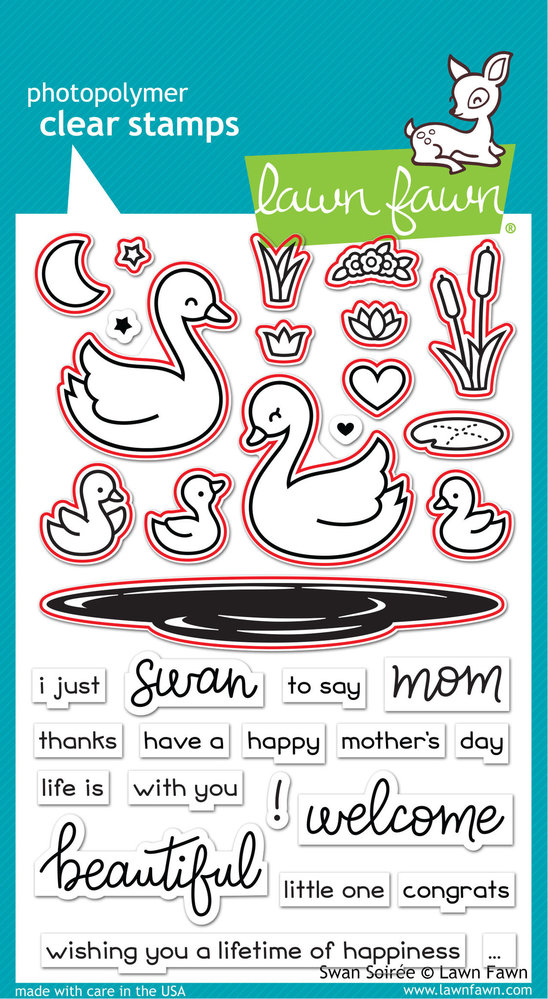 Lawn Fawn Swan Soiree Dies (LF2220) Lawn Fawn Swan Soiree Dies (LF2220)