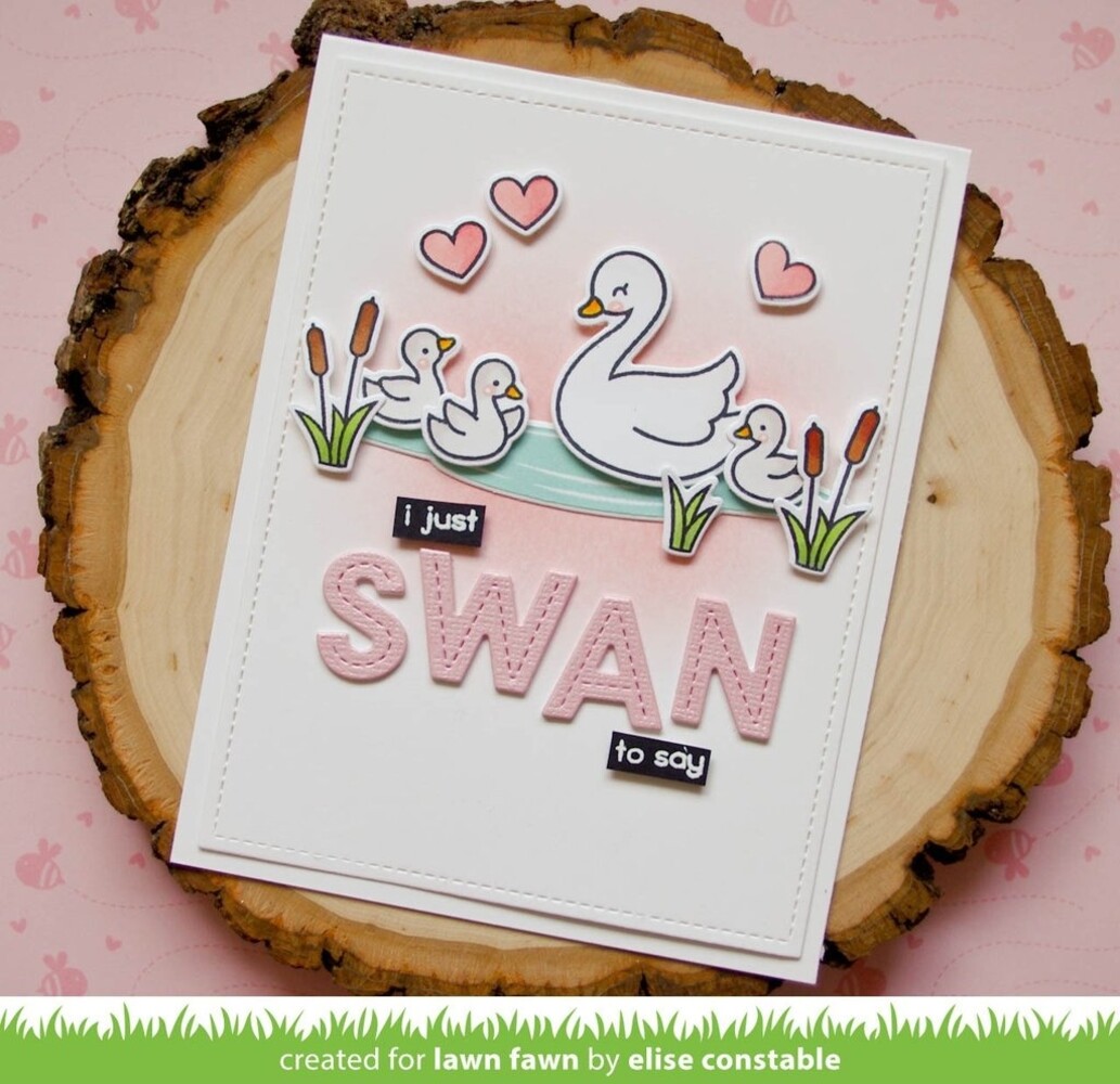 Lawn Fawn Swan Soiree Dies (LF2220) Lawn Fawn Swan Soiree Dies (LF2220)