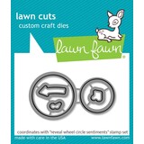 Lawn Fawn Reveal Wheel Circle Sentiments Dies (LF2226)