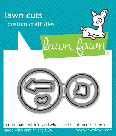 Lawn Fawn Reveal Wheel Circle Sentiments Dies (LF2226) Lawn Fawn Reveal Wheel Circle Sentiments Dies (LF2226)